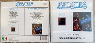 Bee Gees – 1971-2 Years On +1972-to Whom It may Concern (2 альбома на 1 CD)
