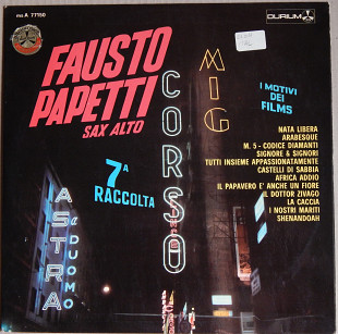 Fausto Papetti – 7a Raccolta (Durium – ms A 77150, Italy) EX+/EX+