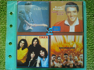 CLAPTON/ Elvis PRESLAY/ T.REX/ RAMSTAIN. Оптом скидки до 50%!