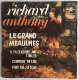 EP Richard Anthony "Le grand Meaules", France, 1967 год
