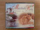 Комплект из 3 компакт дисков фирменный 3CD Muzikale Reis Rond De Wereld - Italië