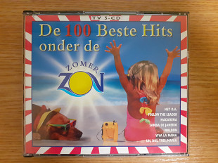 Комплект из 5 компакт дисков фирменный 5CD De 100 Beste Hits Onder De Zomerzon