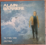 LP Alain Barriere "Tu t'en vas", France, 1975 год