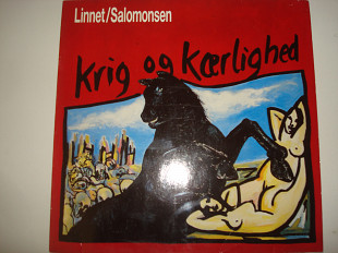 LINNET/ SALOMONSEN-Krig Og Kærlighed 1990 Denmark Rock Pop Stage & Screen Soft Rock Pop Rock