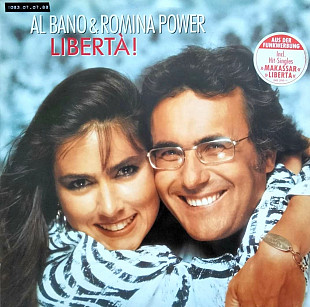 Al Bano & Romina Power - Liberta - 1987. (LP). 12. Vinyl. Пластинка. Germany