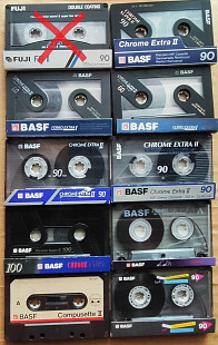 Кассеты Basf Ferro Extra II 90, Basf Chrom Extra II 90