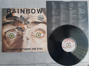 RAINBOW STRAIGHT BETWEEN THE EYES ( POLYDOR POLD 5056 A2/B1 ) 1982 ENGL
