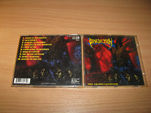 BENEDICTION - The Grand Leveller (1991 Nuclear Blast 1st press WHITE)
