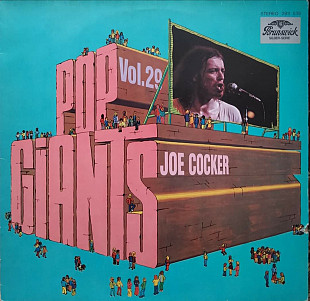 Joe Cocker - Silber-Serie. Pop Giants Vol. 29 - 1970-72. (LP). 12. Vinyl. Пластинка. Germany