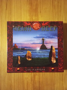 Фирменный 2CD+DVD Uriah Heep "Live In Armenia" 2011