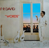 F.R. David - Words - 1982. (LP). 12. Vinyl. Пластинка. Germany