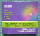 Mark Pekarsky Percussion Ensemble "Percussion Instruments in 20th Century American Music"