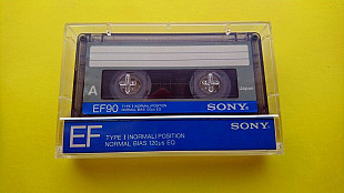 Аудиокассета, аудіокасета, аудио кассета, кассета Sony EF 90.