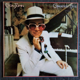 Elton John 1974 Greatest Hits (England).