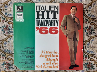 Виниловая пластинка LP Vittorio, Angelina Monti Und Die Sei Gemini ‎– Italien Hit-Tanzparty '66