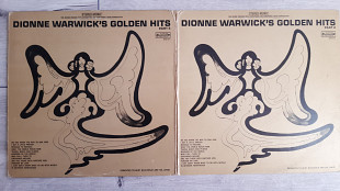 DIONNE WARWICK DIONNE WARWICK'S GOLDEN HITS ( SCEPTER RECORDS SPS - 577 ) G/F 1970 USA