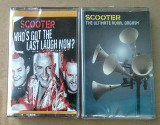 Студийные аудиокассеты Scooter два альбома. Новые , в целофане.
