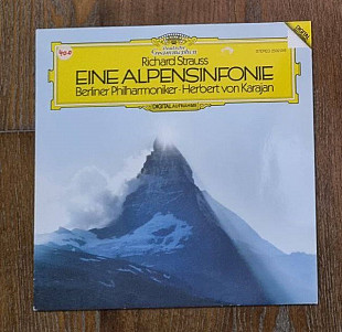 Richard Strauss, Berliner Philharmoniker · Herbert von Karajan – Eine Alpensinfonie LP 12", произв.