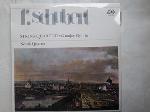 Shubert String Quartet in G major OP.161 Novak Quartet