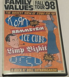 Family Values Fall tour'98. Korn, Limp Bizkit, Rammstein...