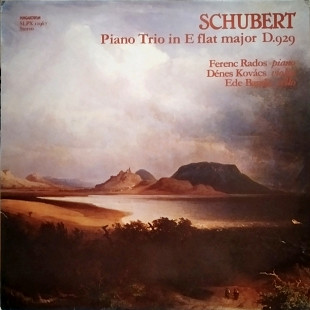 Schubert – Piano Trio In E Flat Major D.929