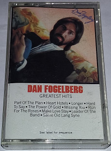 DAN FOGELBERG Greatest Hits. Cassette (US)