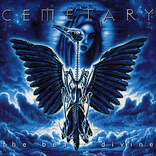 Cemetary - The Beast Divine Numbered, White Blue Splatter Vinyl Запечатан