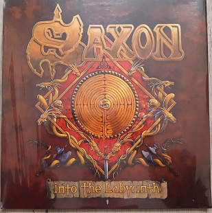 SAXON INTO THE LABYRINTH 2 LP ( SPV / STEAMHAMMER 91711 ) G/F 2009 GERMANY