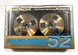Аудіокасета HITACHI SOUND BREAK 52GO reel to reel Type I Normal position cassette касета