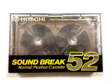 Аудіокасета HITACHI SOUND BREAK 52 black reel to reel Type I Normal position cassette касета
