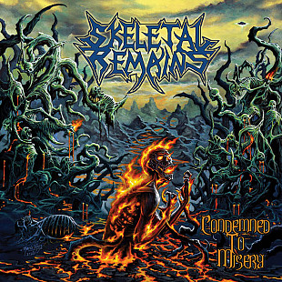 Skeletal Remains - Condemned To Misery (Re-issue 2021) Brick Red Vinyl Запечатан
