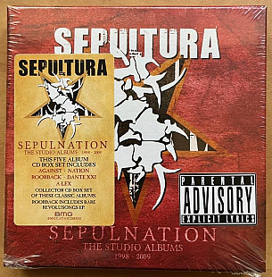 Sepultura ‎– Sepulnation (The Studio Albums 1998 - 2009) 5xCD