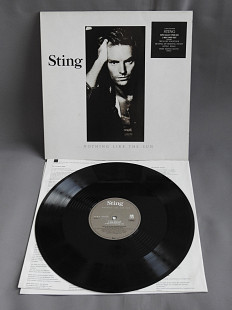 Sting Nothing Like The Sun LP 1987 Gemany пластинка NM только Side C/D