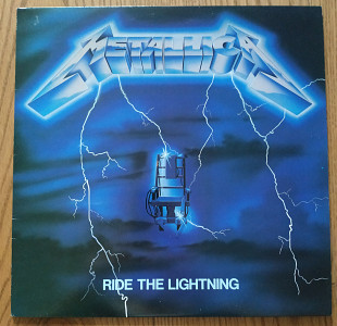 Metallica Ride The Lightning UK first press lp vinyl