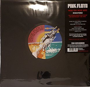 PINK FLOYD ‎– Wish You Were Here '1975/RE w. Black Outer Sleeve, OIS & Postcard – NEW