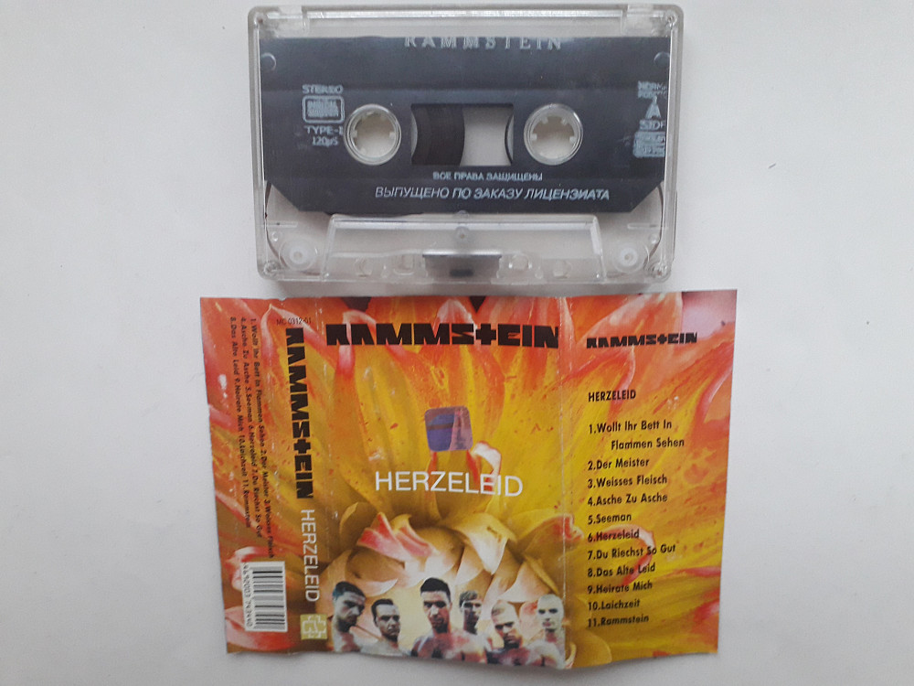 Rammstein herzeleid | Студийные кассеты на Vinyl.com.ua Rammstein herzeleid | Студийные кассеты на Vinyl.com.ua