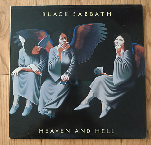 Black Sabbath Heaven and Hell UK first press lp vinyl