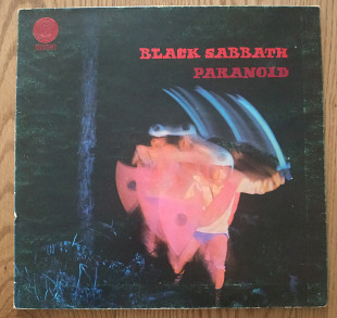 Black Sabbath Paranoid UK press lp vinyl vertigo swirl
