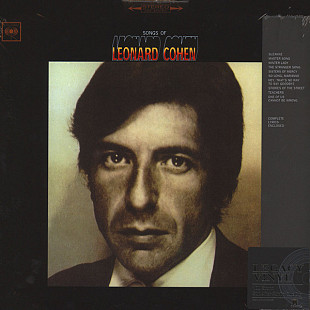 Вінілова платівка Leonard Cohen – Songs Of Leonard Cohen