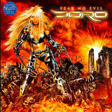 Doro EX Warlock - Fear No Evil - 2009. (2LP). 12. Colour Vinyl. Пластинки. Germany. S/S.