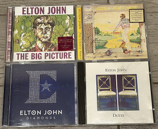 CD ELTON JOHN 4 фирменных диска