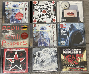 Rage Against the Machine, Faith no More, Red Hot Chili Peppers 9 дисков