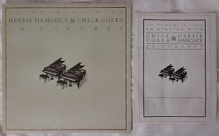 An Evening With Herbie Hancock & Chick Corea In Concert 2LP (1978, Columbia PC2 35663, GF, Promo, Bo