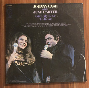 Johnny Cash With June Carter Give My Love To 1972 NM- / NM-EX++. US