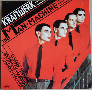 Kraftwerk – The Man · Machine (Capitol Records – SW-11728, Canada) insert EX+/NM-