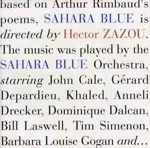 Hector Zazou ‎– Sahara Blue