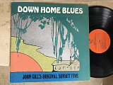 John Gill's Original Sunset Five Featuring Sarah Jane Norris ‎– Down Home Blues ( USA ) JAZZ LP