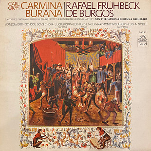 Вінілова платівка Carl Orff - Carmina Burana (Rafael Fruhbeck De Burgos)