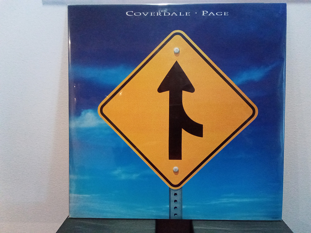 Coverdale・Page CLEAR BLUE VINYL Купить coverdale page analog edition transparent blue vinyl