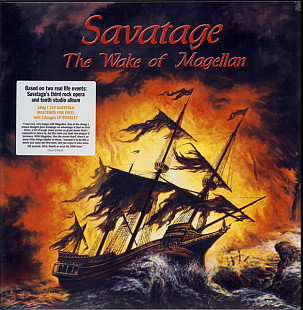 SAVATAGE – The Wake Of Magellan - 2xLP '1997/RE with Booklet & Bonus track - NEW